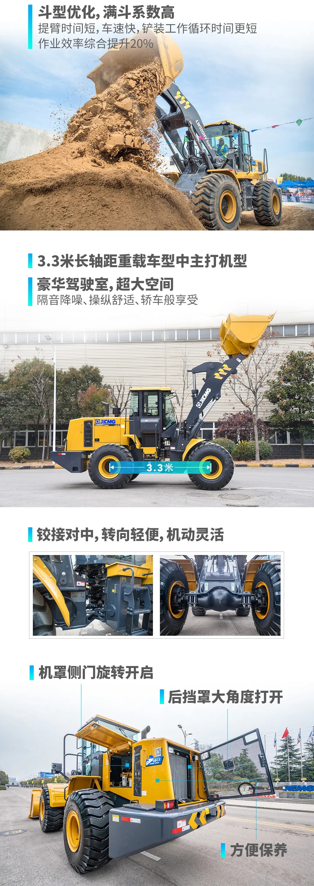 MK体育（中国）国际平台LW500HV Super装载机